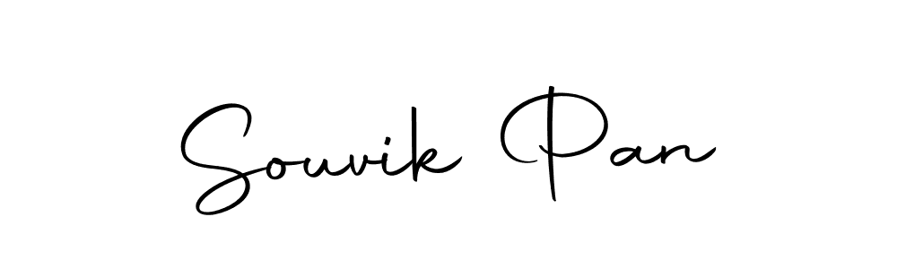 Create a beautiful signature design for name Souvik Pan. With this signature (Autography-DOLnW) fonts, you can make a handwritten signature for free. Souvik Pan signature style 10 images and pictures png