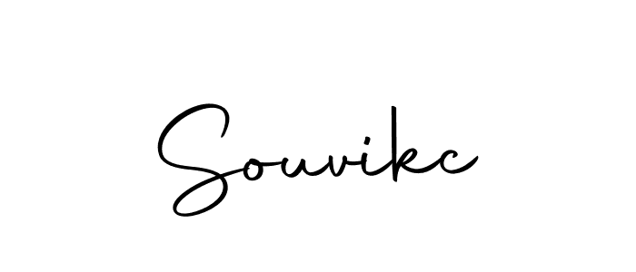 The best way (Autography-DOLnW) to make a short signature is to pick only two or three words in your name. The name Souvikc include a total of six letters. For converting this name. Souvikc signature style 10 images and pictures png