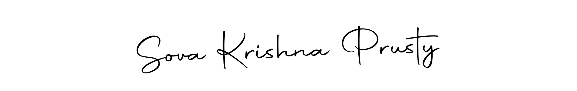 Design your own signature with our free online signature maker. With this signature software, you can create a handwritten (Autography-DOLnW) signature for name Sova Krishna Prusty. Sova Krishna Prusty signature style 10 images and pictures png