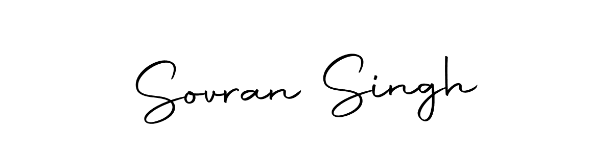 Make a beautiful signature design for name Sovran Singh. With this signature (Autography-DOLnW) style, you can create a handwritten signature for free. Sovran Singh signature style 10 images and pictures png