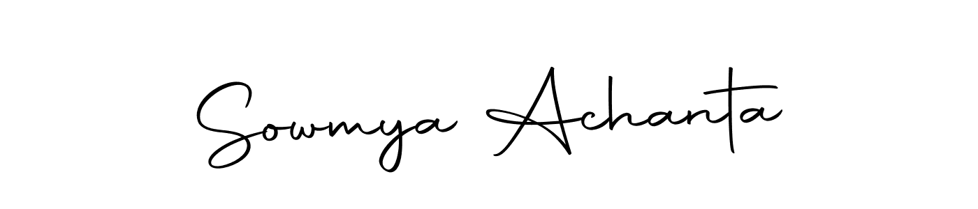 You can use this online signature creator to create a handwritten signature for the name Sowmya Achanta. This is the best online autograph maker. Sowmya Achanta signature style 10 images and pictures png