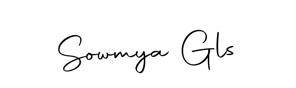 Once you've used our free online signature maker to create your best signature Autography-DOLnW style, it's time to enjoy all of the benefits that Sowmya Gls name signing documents. Sowmya Gls signature style 10 images and pictures png