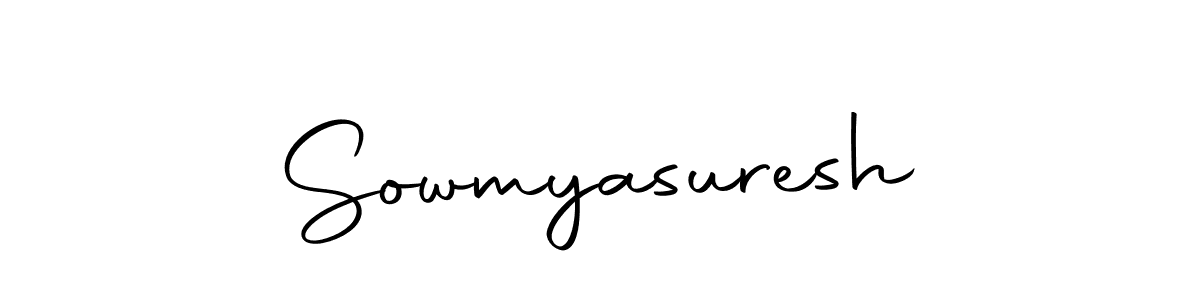 Sowmyasuresh stylish signature style. Best Handwritten Sign (Autography-DOLnW) for my name. Handwritten Signature Collection Ideas for my name Sowmyasuresh. Sowmyasuresh signature style 10 images and pictures png