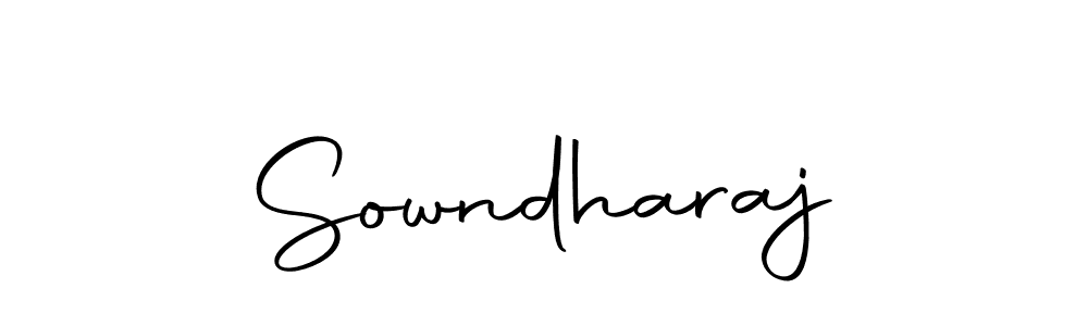 Create a beautiful signature design for name Sowndharaj. With this signature (Autography-DOLnW) fonts, you can make a handwritten signature for free. Sowndharaj signature style 10 images and pictures png