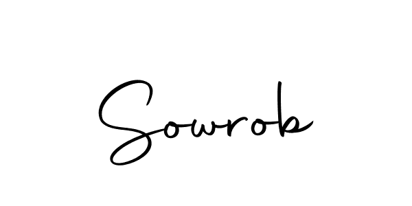 Also we have Sowrob name is the best signature style. Create professional handwritten signature collection using Autography-DOLnW autograph style. Sowrob signature style 10 images and pictures png