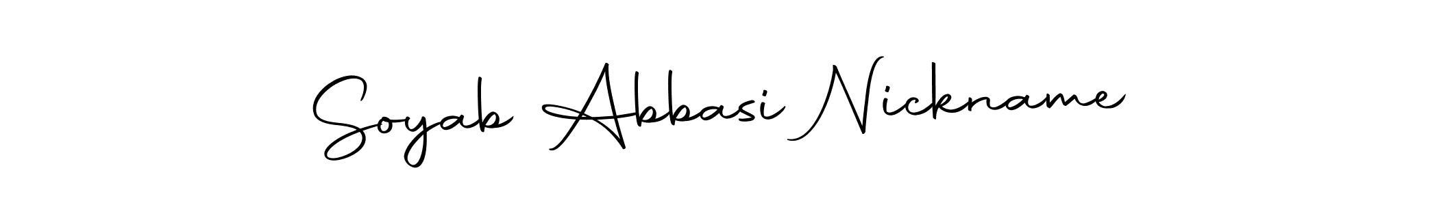 Best and Professional Signature Style for Soyab Abbasi Nickname. Autography-DOLnW Best Signature Style Collection. Soyab Abbasi Nickname signature style 10 images and pictures png
