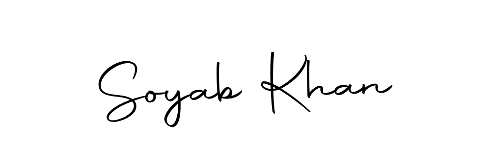 Also we have Soyab Khan name is the best signature style. Create professional handwritten signature collection using Autography-DOLnW autograph style. Soyab Khan signature style 10 images and pictures png