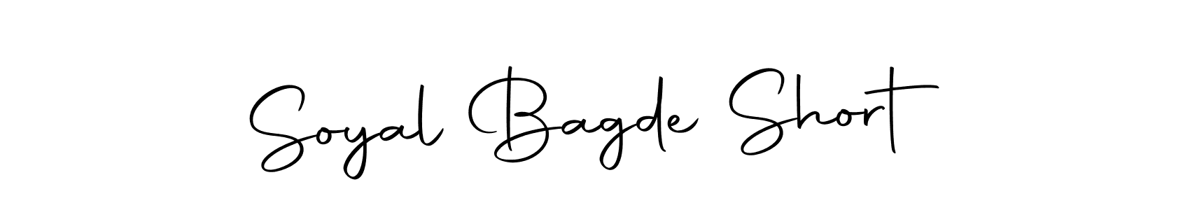 Also we have Soyal Bagde Short name is the best signature style. Create professional handwritten signature collection using Autography-DOLnW autograph style. Soyal Bagde Short signature style 10 images and pictures png