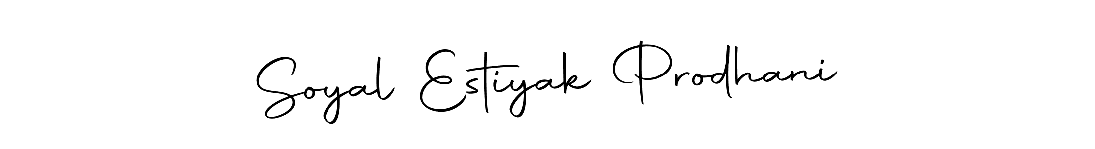 You can use this online signature creator to create a handwritten signature for the name Soyal Estiyak Prodhani. This is the best online autograph maker. Soyal Estiyak Prodhani signature style 10 images and pictures png