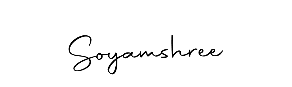 How to make Soyamshree signature? Autography-DOLnW is a professional autograph style. Create handwritten signature for Soyamshree name. Soyamshree signature style 10 images and pictures png