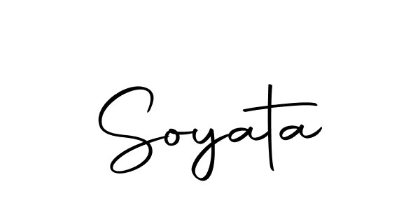 How to make Soyata signature? Autography-DOLnW is a professional autograph style. Create handwritten signature for Soyata name. Soyata signature style 10 images and pictures png