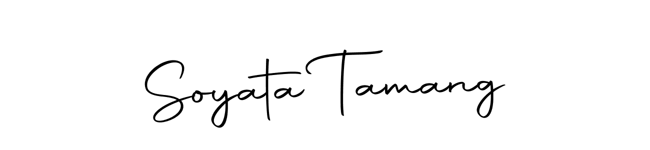 Soyata Tamang stylish signature style. Best Handwritten Sign (Autography-DOLnW) for my name. Handwritten Signature Collection Ideas for my name Soyata Tamang. Soyata Tamang signature style 10 images and pictures png