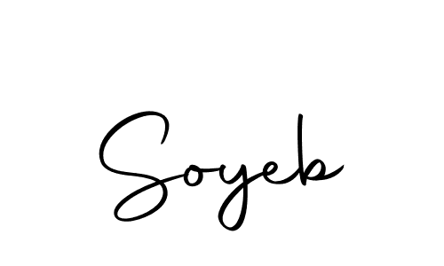 Create a beautiful signature design for name Soyeb. With this signature (Autography-DOLnW) fonts, you can make a handwritten signature for free. Soyeb signature style 10 images and pictures png