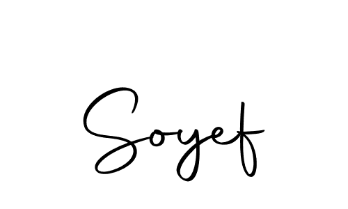 if you are searching for the best signature style for your name Soyef. so please give up your signature search. here we have designed multiple signature styles  using Autography-DOLnW. Soyef signature style 10 images and pictures png