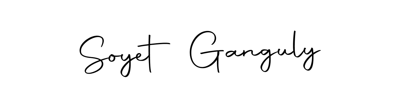 The best way (Autography-DOLnW) to make a short signature is to pick only two or three words in your name. The name Soyet Ganguly include a total of six letters. For converting this name. Soyet Ganguly signature style 10 images and pictures png