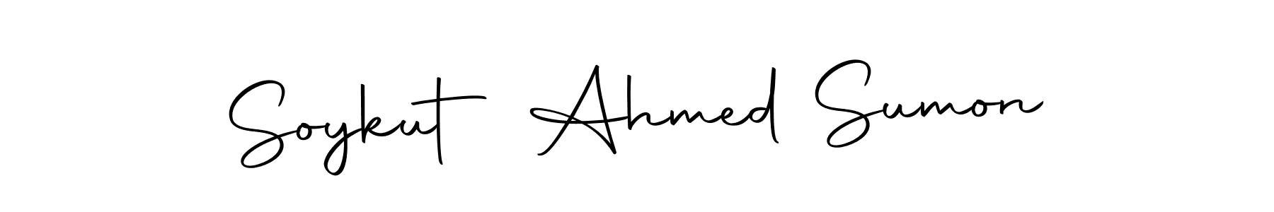 Also we have Soykut Ahmed Sumon name is the best signature style. Create professional handwritten signature collection using Autography-DOLnW autograph style. Soykut Ahmed Sumon signature style 10 images and pictures png