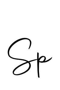 Create a beautiful signature design for name Sp. With this signature (Autography-DOLnW) fonts, you can make a handwritten signature for free. Sp signature style 10 images and pictures png
