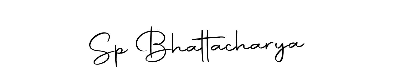 You should practise on your own different ways (Autography-DOLnW) to write your name (Sp Bhattacharya) in signature. don't let someone else do it for you. Sp Bhattacharya signature style 10 images and pictures png