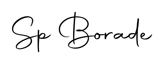 Master the art of signing with Sp Borade written in fluent Autography-DOLnW script. A great template to practice and refine your handwriting. Sp Borade signature style 10 images and pictures png