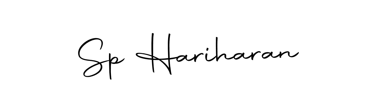 How to make Sp Hariharan name signature. Use Autography-DOLnW style for creating short signs online. This is the latest handwritten sign. Sp Hariharan signature style 10 images and pictures png