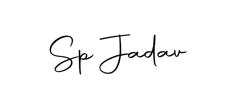 Make a beautiful signature design for name Sp Jadav. With this signature (Autography-DOLnW) style, you can create a handwritten signature for free. Sp Jadav signature style 10 images and pictures png