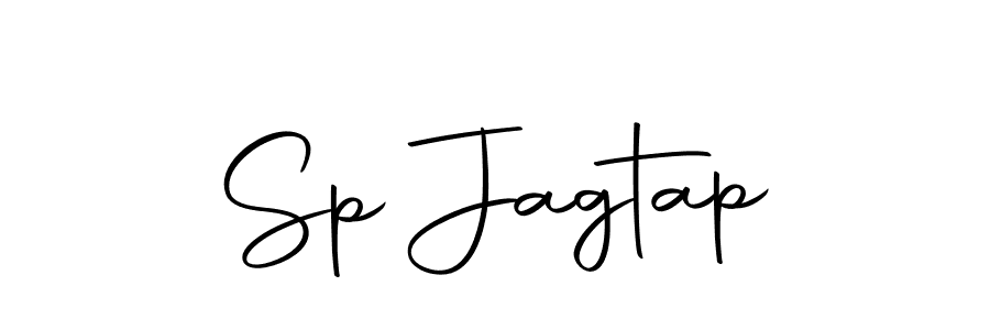Sp Jagtap stylish signature style. Best Handwritten Sign (Autography-DOLnW) for my name. Handwritten Signature Collection Ideas for my name Sp Jagtap. Sp Jagtap signature style 10 images and pictures png