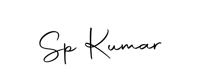 You should practise on your own different ways (Autography-DOLnW) to write your name (Sp Kumar) in signature. don't let someone else do it for you. Sp Kumar signature style 10 images and pictures png