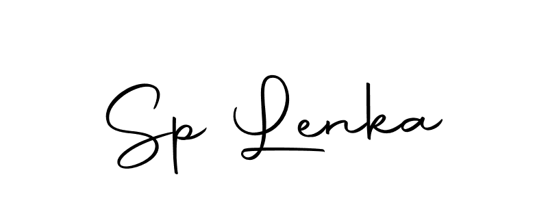 if you are searching for the best signature style for your name Sp Lenka. so please give up your signature search. here we have designed multiple signature styles  using Autography-DOLnW. Sp Lenka signature style 10 images and pictures png