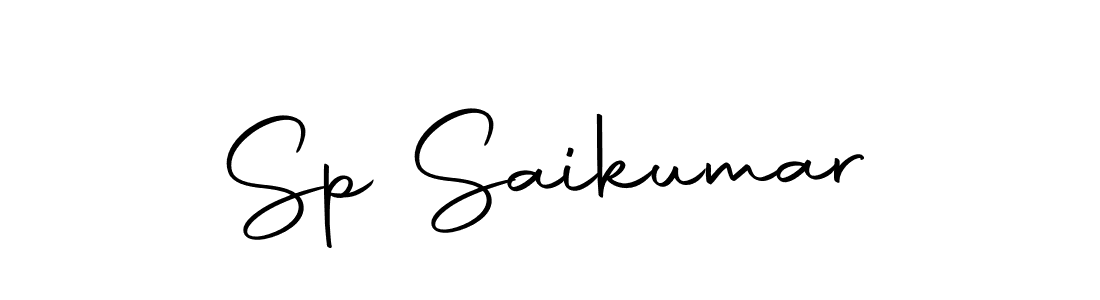Design your own signature with our free online signature maker. With this signature software, you can create a handwritten (Autography-DOLnW) signature for name Sp Saikumar. Sp Saikumar signature style 10 images and pictures png