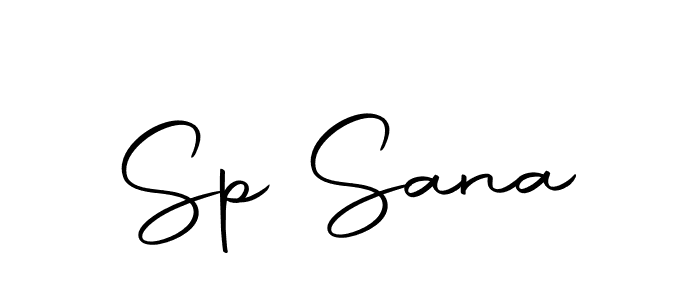 How to make Sp Sana signature? Autography-DOLnW is a professional autograph style. Create handwritten signature for Sp Sana name. Sp Sana signature style 10 images and pictures png