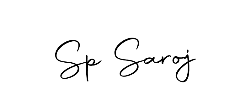 Sp Saroj stylish signature style. Best Handwritten Sign (Autography-DOLnW) for my name. Handwritten Signature Collection Ideas for my name Sp Saroj. Sp Saroj signature style 10 images and pictures png