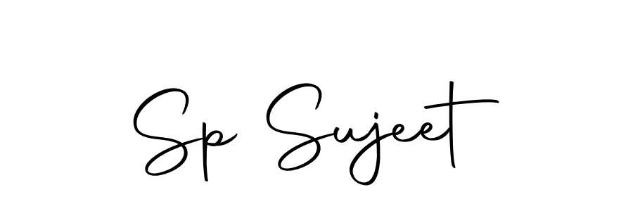 Design your own signature with our free online signature maker. With this signature software, you can create a handwritten (Autography-DOLnW) signature for name Sp Sujeet. Sp Sujeet signature style 10 images and pictures png