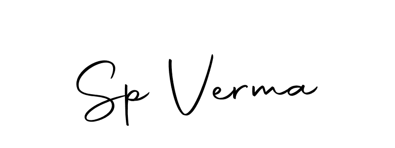 Make a beautiful signature design for name Sp Verma. Use this online signature maker to create a handwritten signature for free. Sp Verma signature style 10 images and pictures png