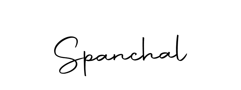 Make a beautiful signature design for name Spanchal. Use this online signature maker to create a handwritten signature for free. Spanchal signature style 10 images and pictures png