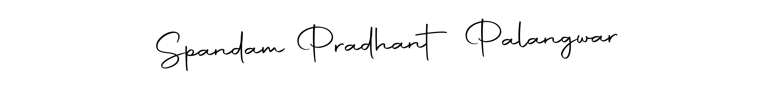 Similarly Autography-DOLnW is the best handwritten signature design. Signature creator online .You can use it as an online autograph creator for name Spandam Pradhant Palangwar. Spandam Pradhant Palangwar signature style 10 images and pictures png