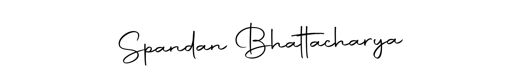 Make a beautiful signature design for name Spandan Bhattacharya. Use this online signature maker to create a handwritten signature for free. Spandan Bhattacharya signature style 10 images and pictures png