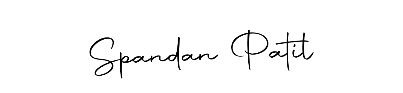 How to make Spandan Patil signature? Autography-DOLnW is a professional autograph style. Create handwritten signature for Spandan Patil name. Spandan Patil signature style 10 images and pictures png
