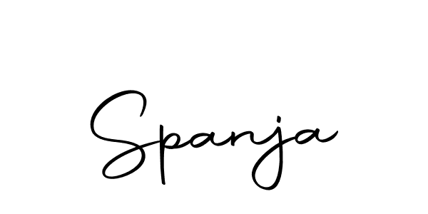 The best way (Autography-DOLnW) to make a short signature is to pick only two or three words in your name. The name Spanja include a total of six letters. For converting this name. Spanja signature style 10 images and pictures png