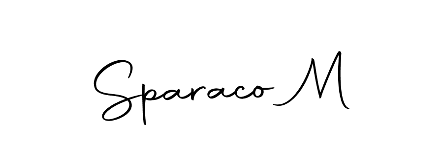 Autography-DOLnW is a professional signature style that is perfect for those who want to add a touch of class to their signature. It is also a great choice for those who want to make their signature more unique. Get Sparaco M name to fancy signature for free. Sparaco M signature style 10 images and pictures png