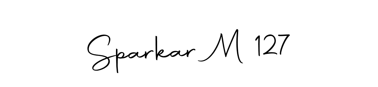 You should practise on your own different ways (Autography-DOLnW) to write your name (Sparkar M 127) in signature. don't let someone else do it for you. Sparkar M 127 signature style 10 images and pictures png