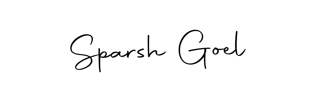 How to make Sparsh Goel signature? Autography-DOLnW is a professional autograph style. Create handwritten signature for Sparsh Goel name. Sparsh Goel signature style 10 images and pictures png