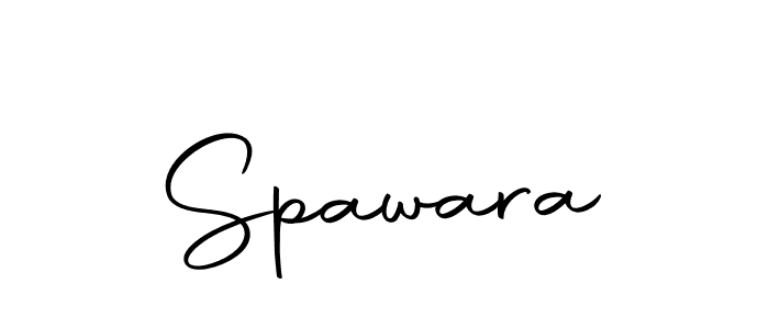 Design your own signature with our free online signature maker. With this signature software, you can create a handwritten (Autography-DOLnW) signature for name Spawara. Spawara signature style 10 images and pictures png