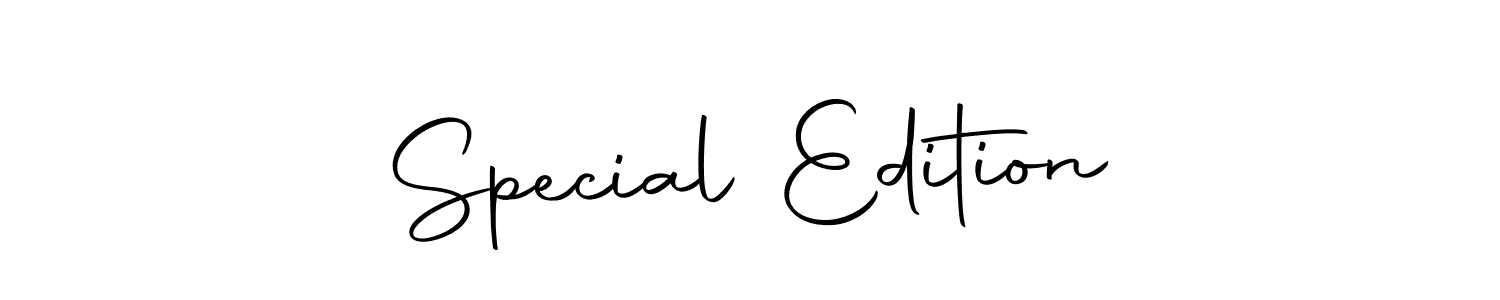 Special Edition stylish signature style. Best Handwritten Sign (Autography-DOLnW) for my name. Handwritten Signature Collection Ideas for my name Special Edition. Special Edition signature style 10 images and pictures png