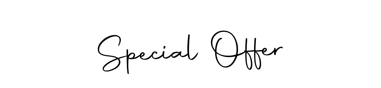 Create a beautiful signature design for name Special Offer. With this signature (Autography-DOLnW) fonts, you can make a handwritten signature for free. Special Offer signature style 10 images and pictures png