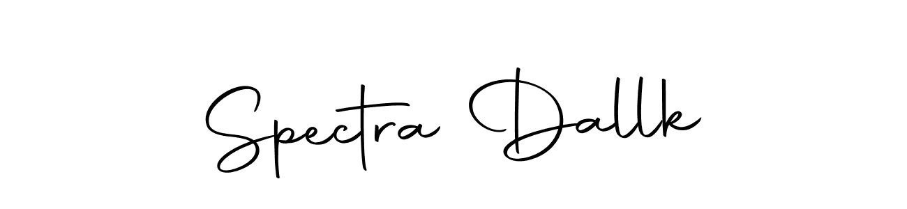 Use a signature maker to create a handwritten signature online. With this signature software, you can design (Autography-DOLnW) your own signature for name Spectra Dallk. Spectra Dallk signature style 10 images and pictures png