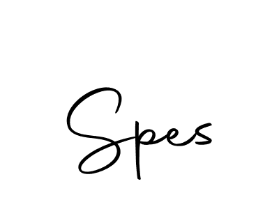 if you are searching for the best signature style for your name Spes. so please give up your signature search. here we have designed multiple signature styles  using Autography-DOLnW. Spes signature style 10 images and pictures png