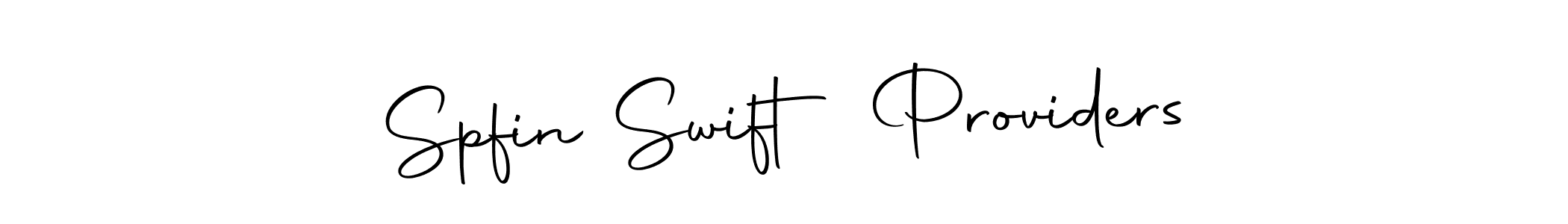You can use this online signature creator to create a handwritten signature for the name Spfin Swift Providers. This is the best online autograph maker. Spfin Swift Providers signature style 10 images and pictures png