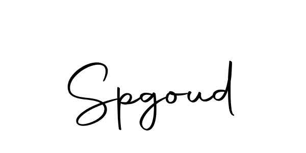 Spgoud stylish signature style. Best Handwritten Sign (Autography-DOLnW) for my name. Handwritten Signature Collection Ideas for my name Spgoud. Spgoud signature style 10 images and pictures png