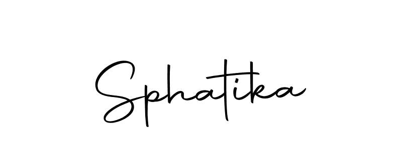 Make a beautiful signature design for name Sphatika. Use this online signature maker to create a handwritten signature for free. Sphatika signature style 10 images and pictures png