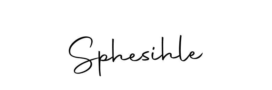 Sphesihle stylish signature style. Best Handwritten Sign (Autography-DOLnW) for my name. Handwritten Signature Collection Ideas for my name Sphesihle. Sphesihle signature style 10 images and pictures png